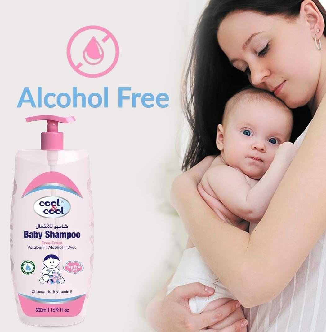 Cool and Cool Baby Shampoo 500ml - Image 3