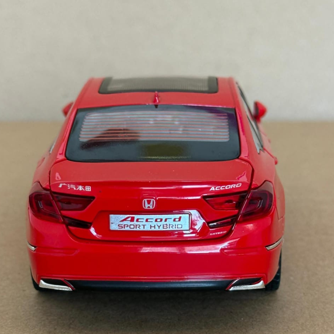 Honda Accord licences Die Cast 1:24 Red/Black - Image 5