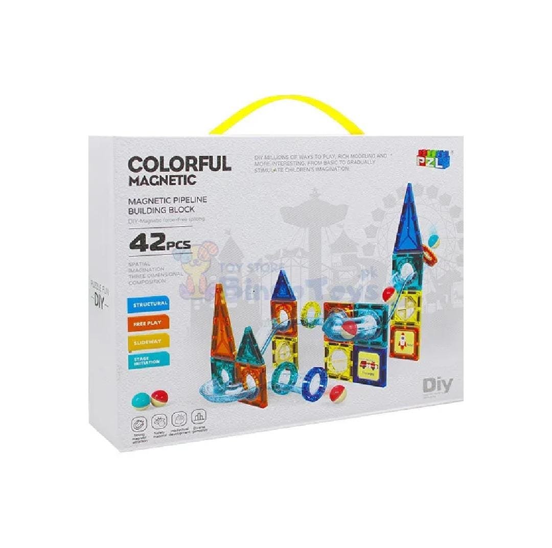 Magnetic Building Blocks 42pcs - Image 2