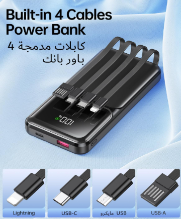 10000mah Power Bank Fast Charging,Safety,Slim,Led Display - Image 5